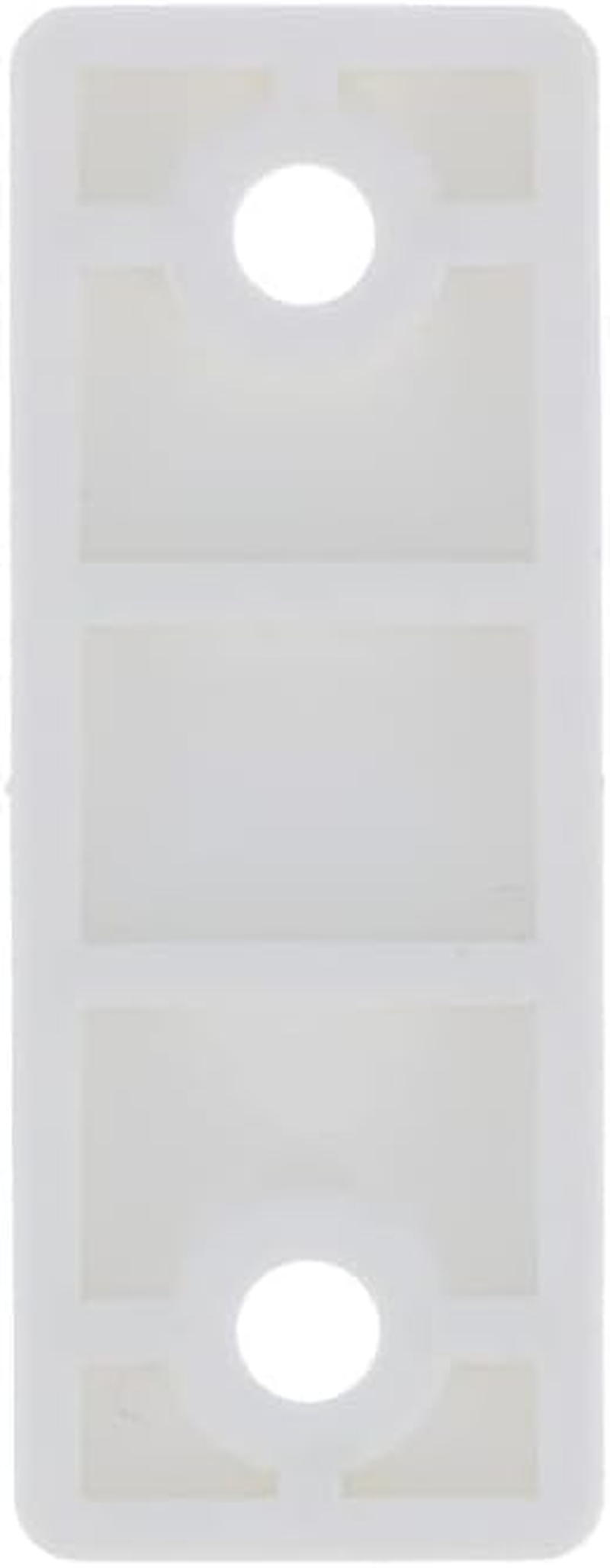 Cyclingcolors 2 X Crank Holder for Crank Rod 13 Mm with Screw Plastic White Clip Attachment Invisible Crank Holder Window image number 4