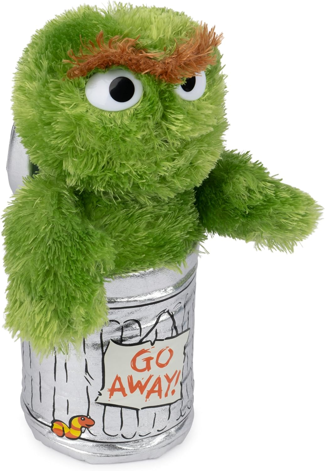 Sesame Street 75860 Oscar the Grouch Soft Toy 25Cm Stuffed Plush Toy, 25 X 10 X 10Cm image number 1