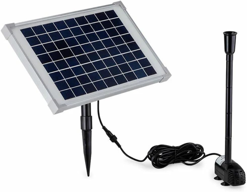 Protege 50W Solar Powered Fountain Water Pump with Solar Panel Kit