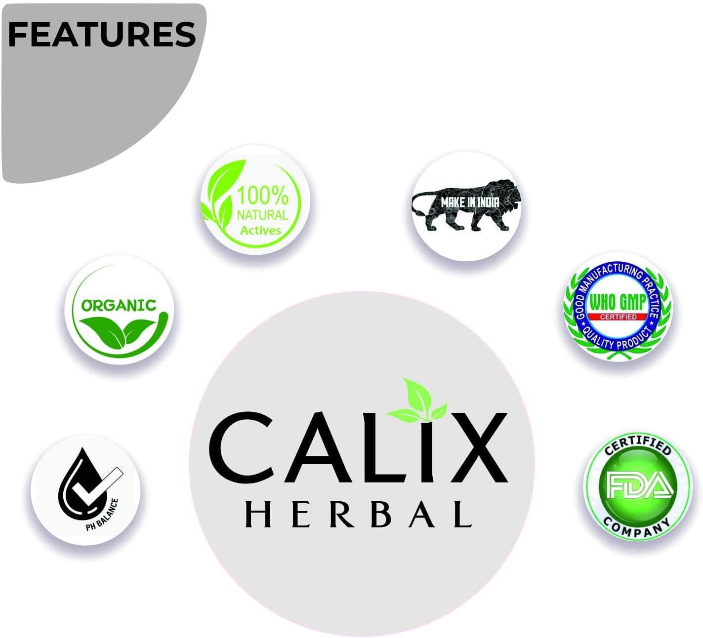 Calix Herbal Organic & Ayurvedic Amla Kesh Tel (Hair Oil) - Prevents Hair Fall, Improve Hair Growth, Nourishes Dull & Dry Hair for Men & Women &ndash; 200 Ml