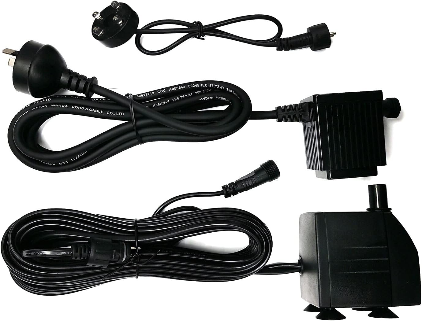 82Cm Broken Jar Water Feature Fountain with LED Light Red image number 2