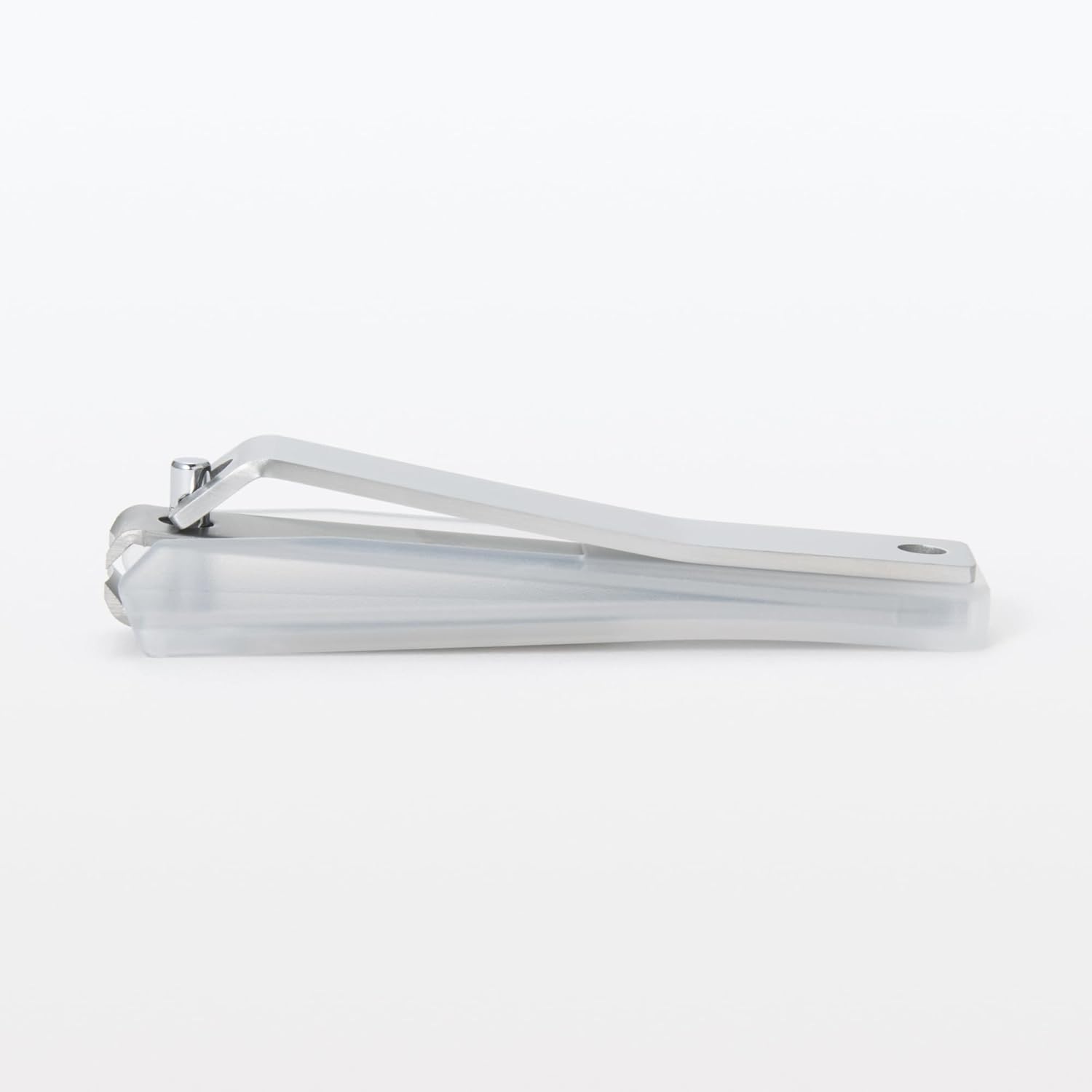 MUJI 84067846 Stainless Steel Nail Clipper with L/PP Cover image number 1