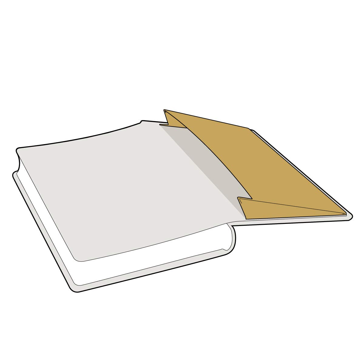 Poetry in Bloom Midi Lined Journal (Clasp Closure) image number 3