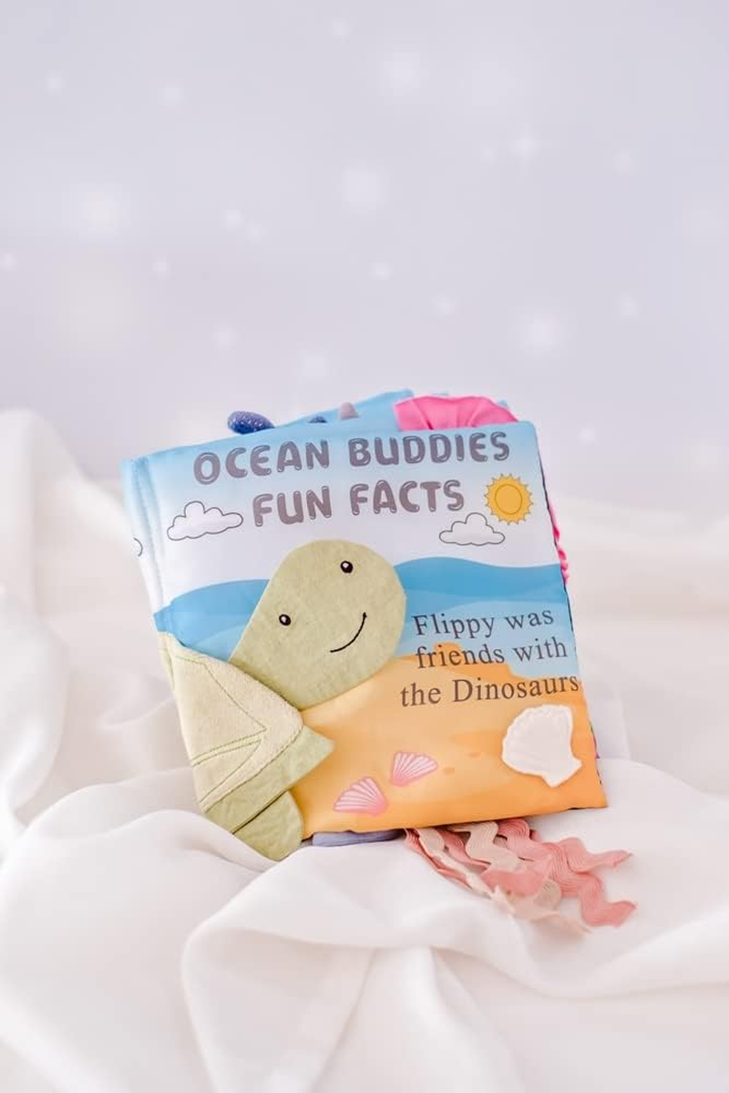 Tikiri 94103 Ocean Activity Soft Fabric Book image number 3