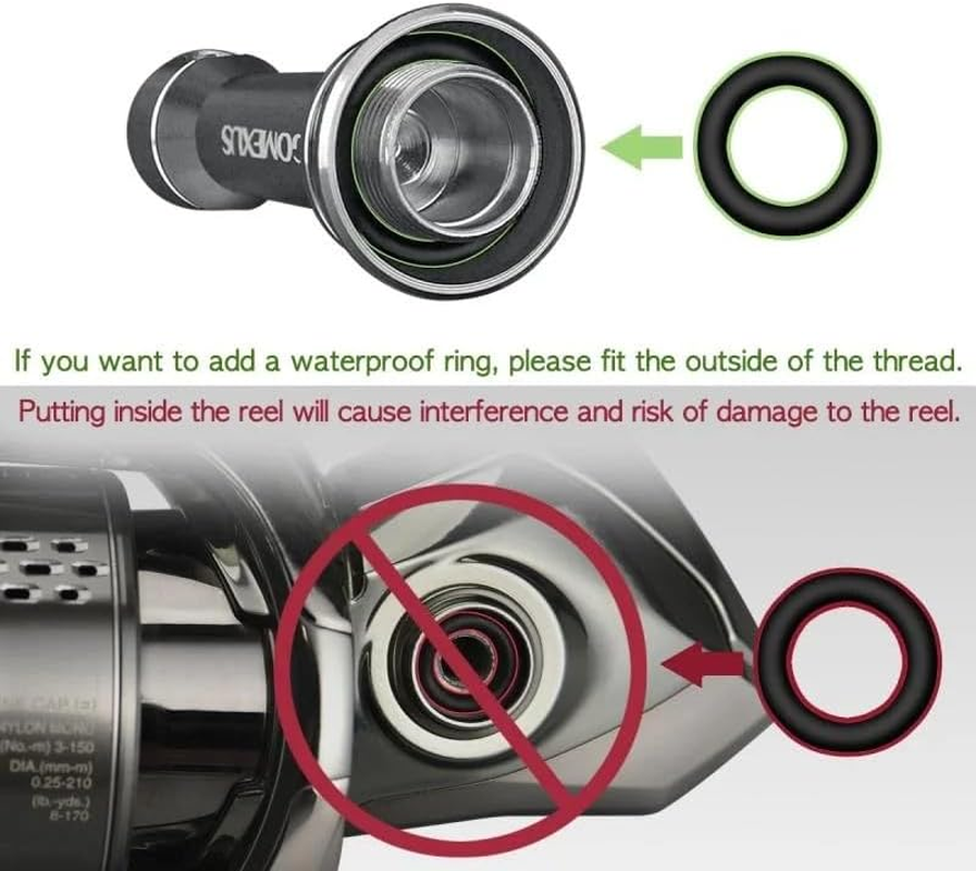 GOMEXUS R1 Reel Stand Protect Reel from Rock Compatiable for Shimano Stradic Stella Vanford Daiwa Saltist Exist image number 2