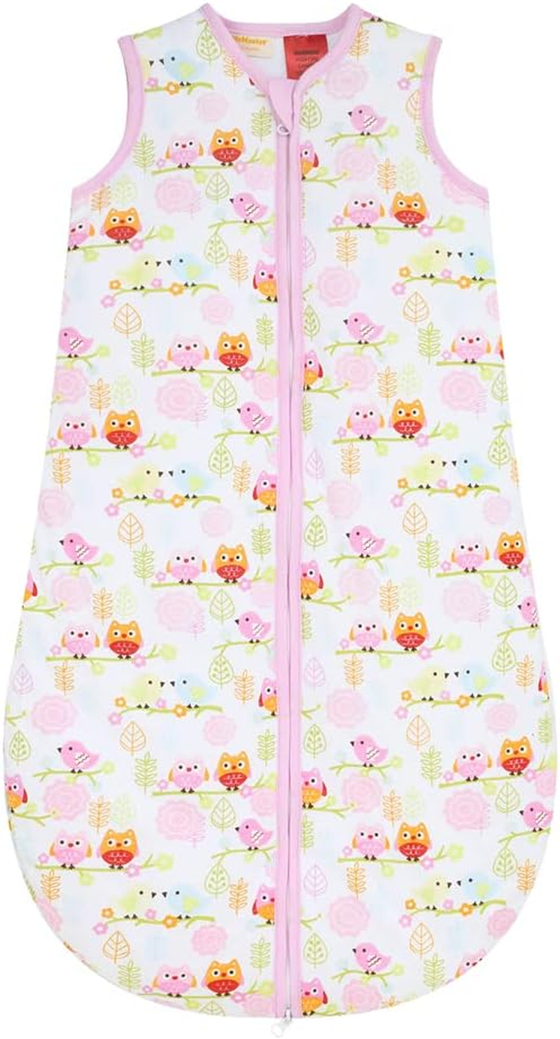 Memaster Owl and Bird 2.5 Tog Sleeping Bag for 0 to 6 Months Babies