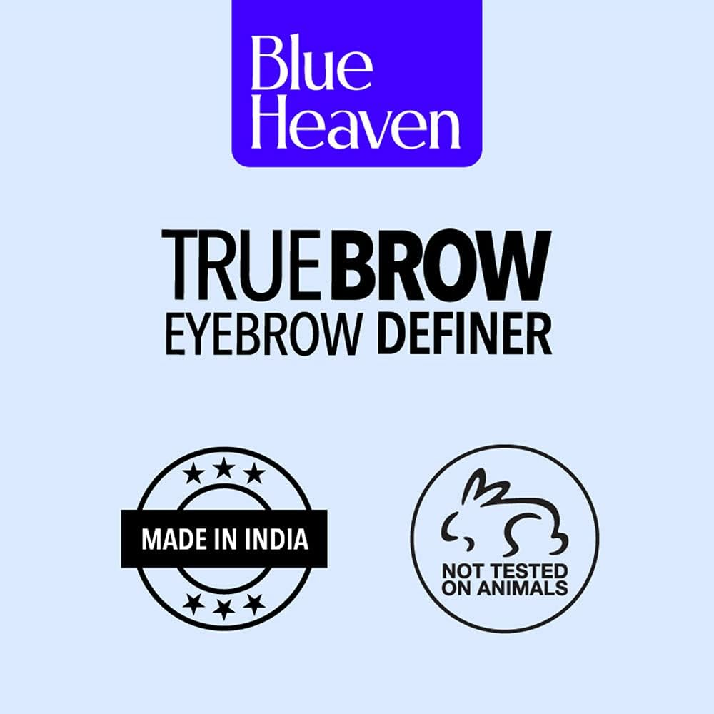Blue Heaven Truebrow Eyebrow Definer, Dark Grey, 0.45Gm image number 6
