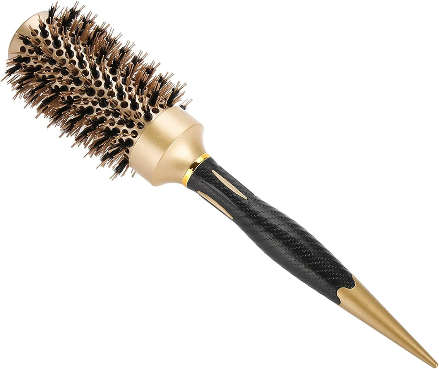 Antistatic Anion round Hair Brush with Ceramic Plate Design for Salon and Home Use, round Brush for Blow Drying (A1813-43) image number 1