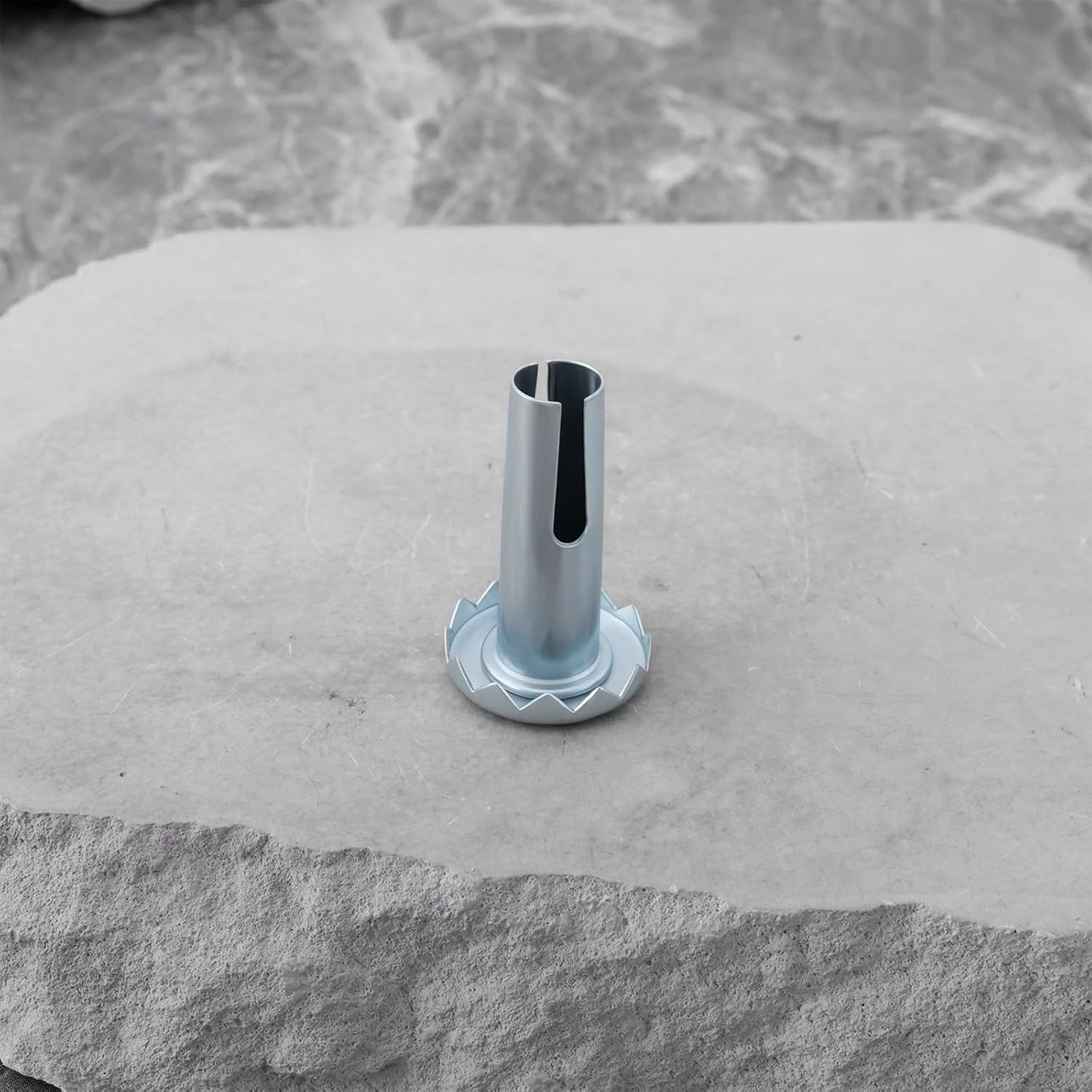 16 Pieces 3/8" X 1-1/4" Caster Sockets Furniture Sleeve Metal Inserts for 5/16" Stem Caster Grip Ring Caster Chair Legs image number 3