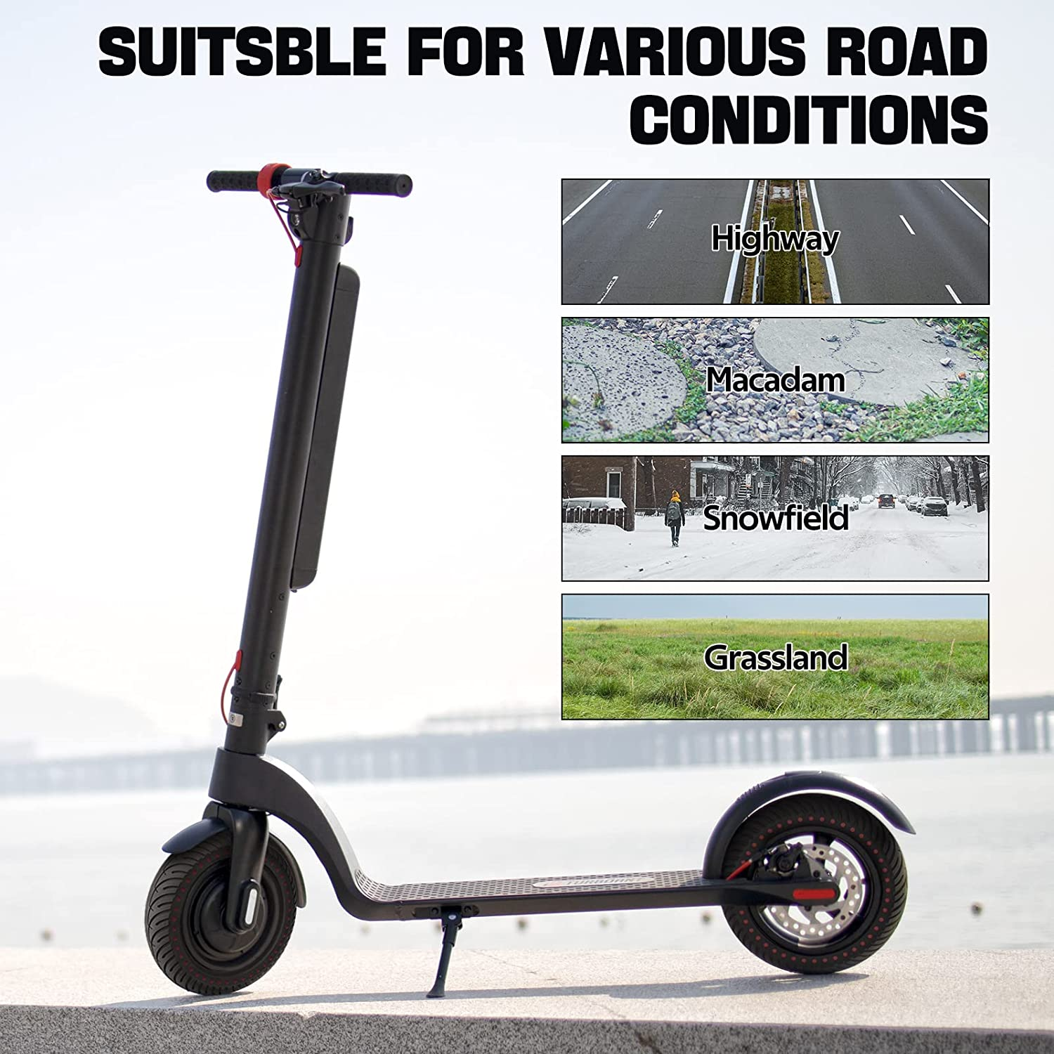 1PZ TR1-R85 8.5 Inch Solid Tires Wheel'S with 1 Installation Tools Replacement for Xiaomi Mijia M365 Gotrax GXL XR V2 Electric Scooter image number 5