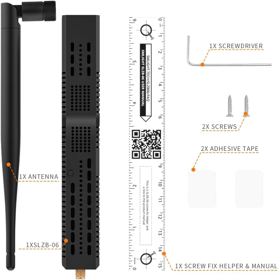 SMLIGHT SLZB-06M &ndash; a Zigbee 3.0 to Ethernet, USB, and Wifi Adapter with Poe Support, Works with Zigbee2Mqtt, Home Assistant, ZHA image number 3
