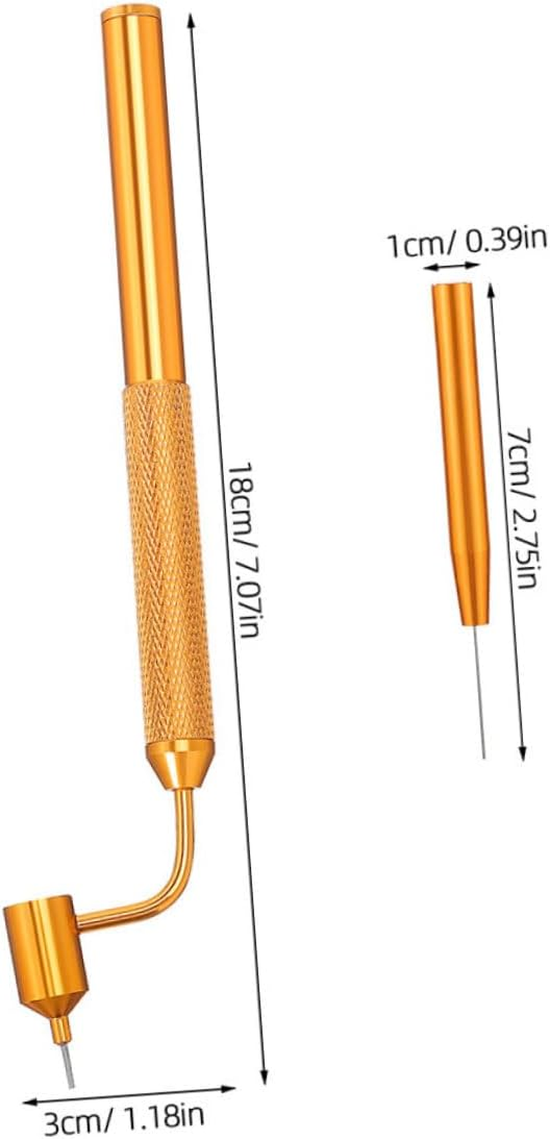 TIDTALEO 2 Sets Car Paint Scratch Repair Pen Precision Fine Line Paint Applicator Needle and Dropper for Rock Chip and Scratch Repair Automotive Touch-Up Kit image number 2