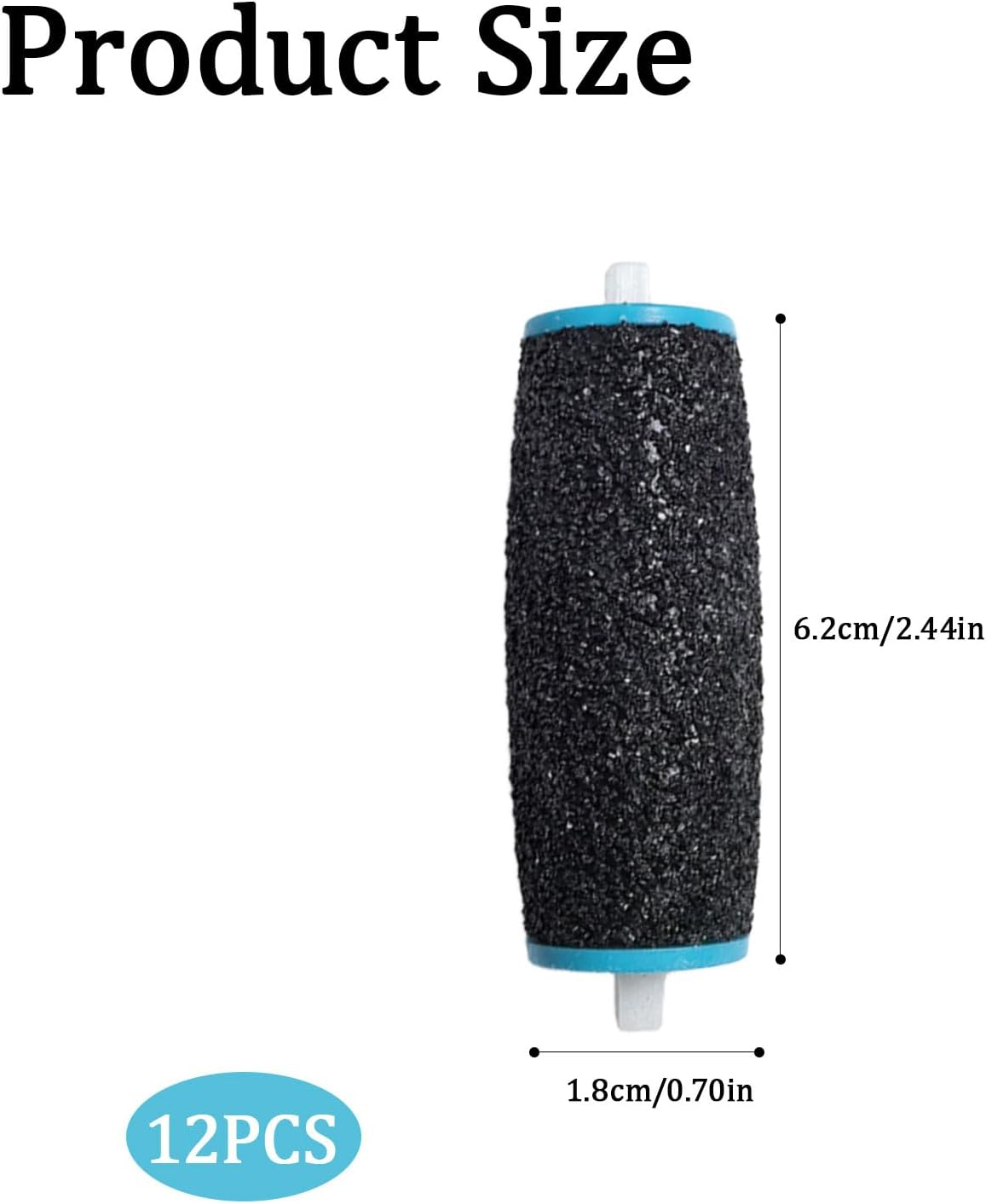 12Pcs Foot Scrubber, Replace the Scholl Foot Document Supplement, Electric Foot Grinding Replacement Head, Foot File, Foot Cocoon Remover, Foot Care Set image number 5