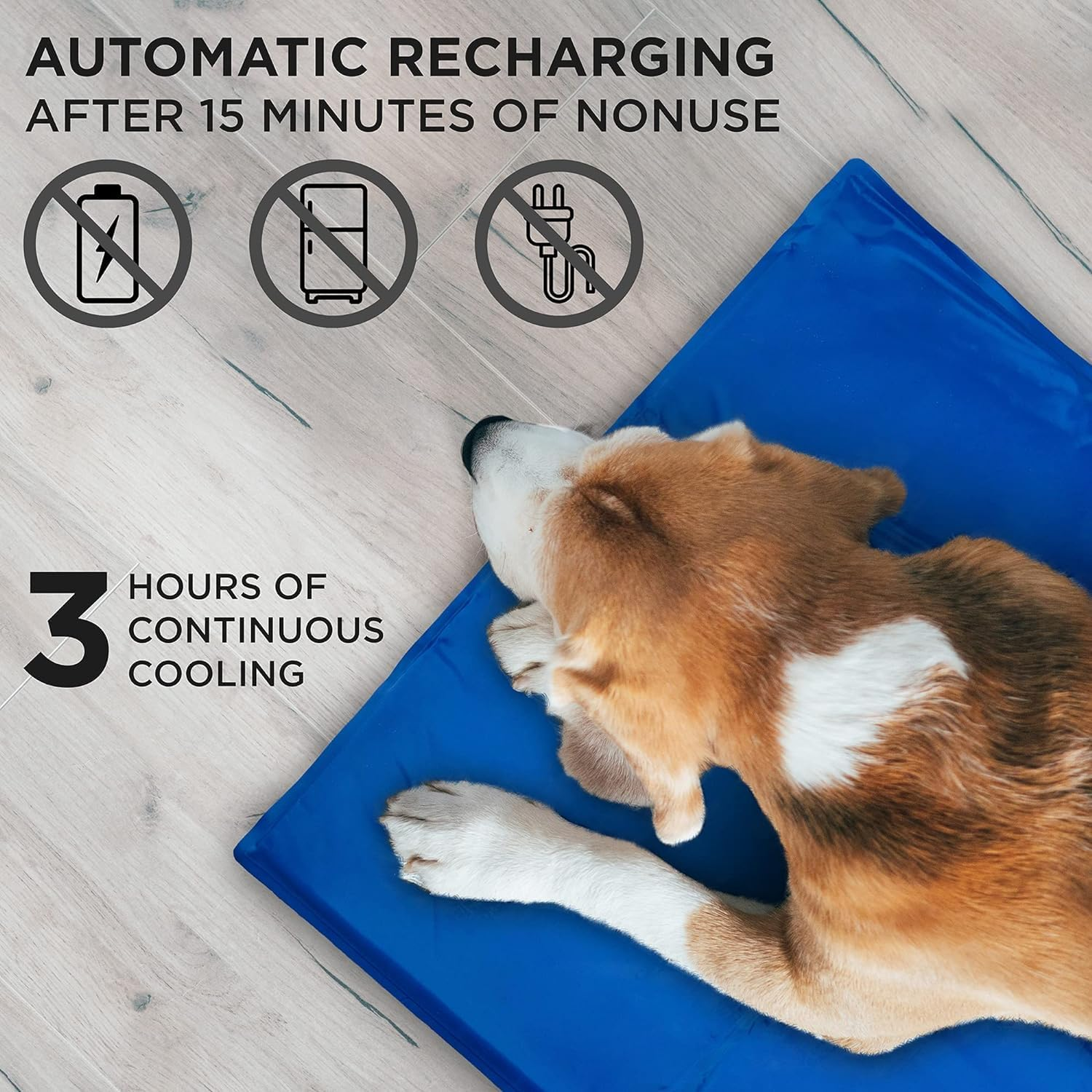 Pet Cooling Mat Gel Mats Bed Cool Pad Scratch Resistant, Nontoxic, and Safe for Summer Heat Relief, Keep Your Pup Cool and Easy to Transport XXL(60 X 100 Cm) image number 6
