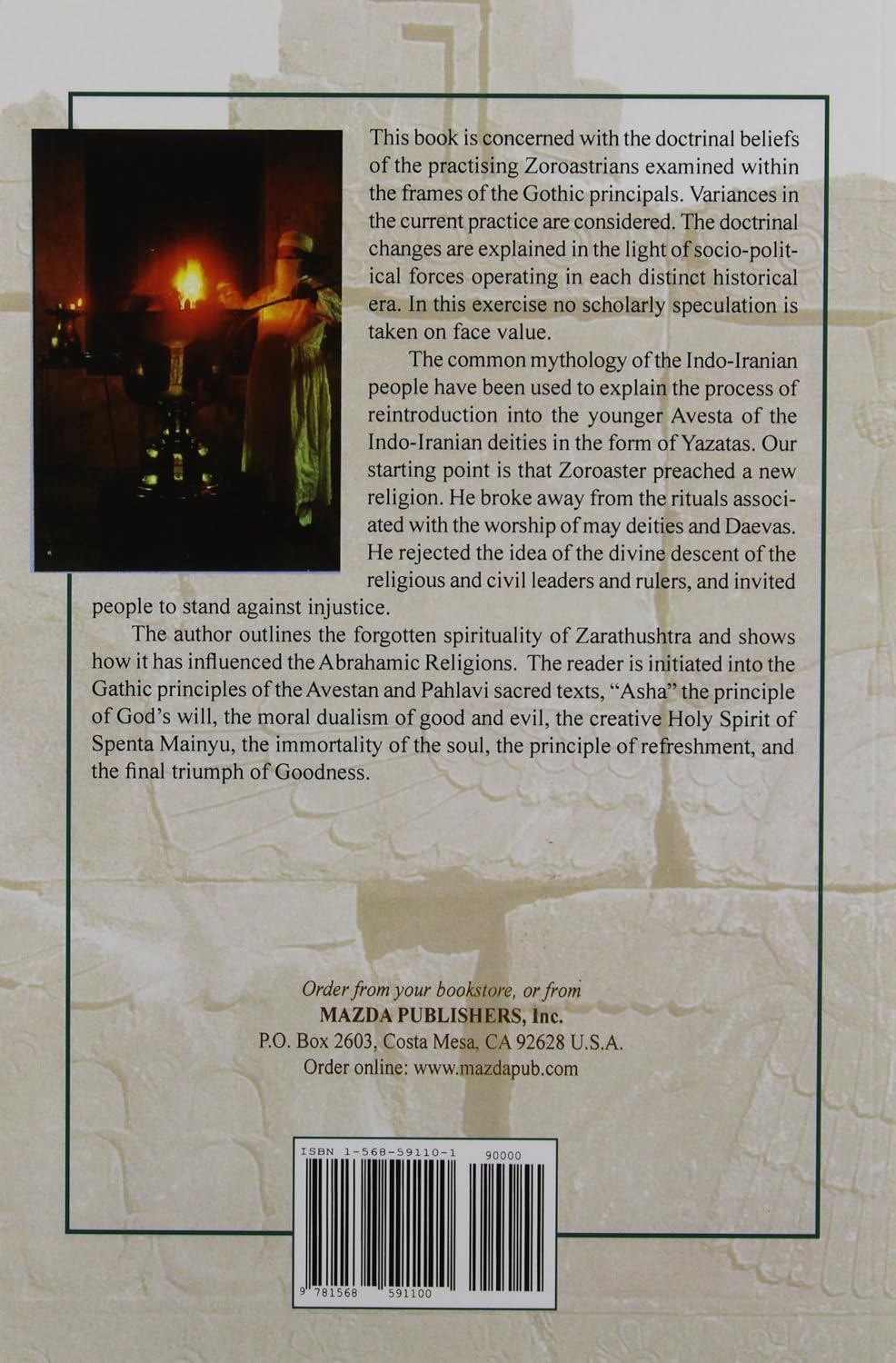 The Zoroastrian Tradition: an Introduction to the Ancient Wisdom of Zarathushtra (Vols 1 and 2): an Introduction to the Ancient Wisdom of Zarathustra image number 2