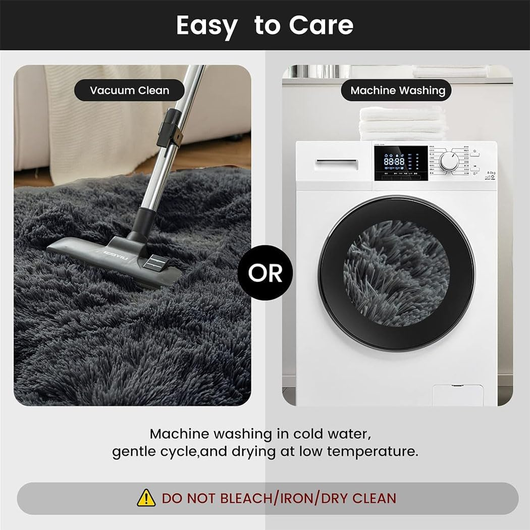 Large Dog Bed Washable Dog Crate Bed for Large Dogs Deluxe Thick Flannel Fluffy Comfy Kennel Pad Anti-Slip & Anti-Scratch Pet Sleeping Mat,30.7 * 21.6Inch image number 6