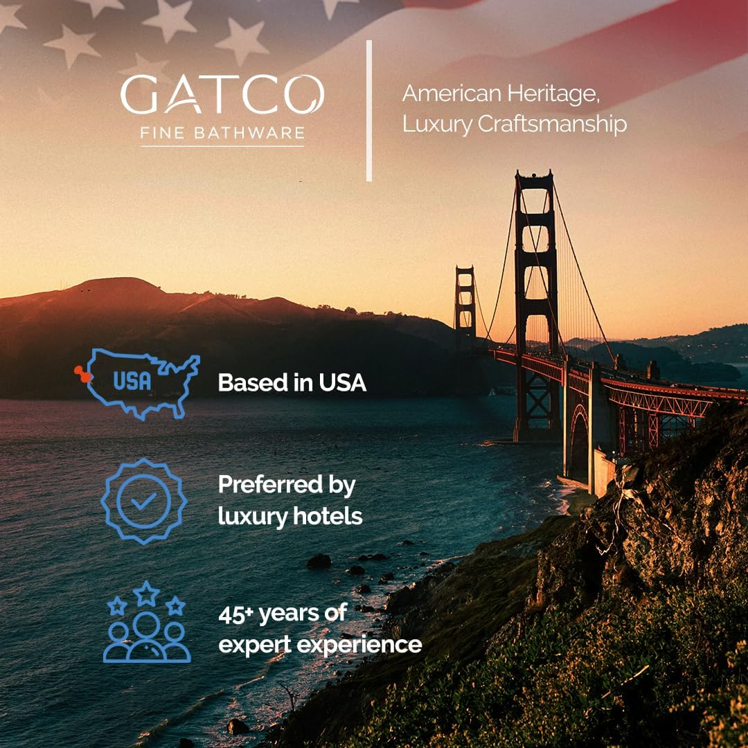 Gatco 1436MX Free Standing Freestanding Toilet Paper Holder, Matte Black, 22.5" Tall image number 6