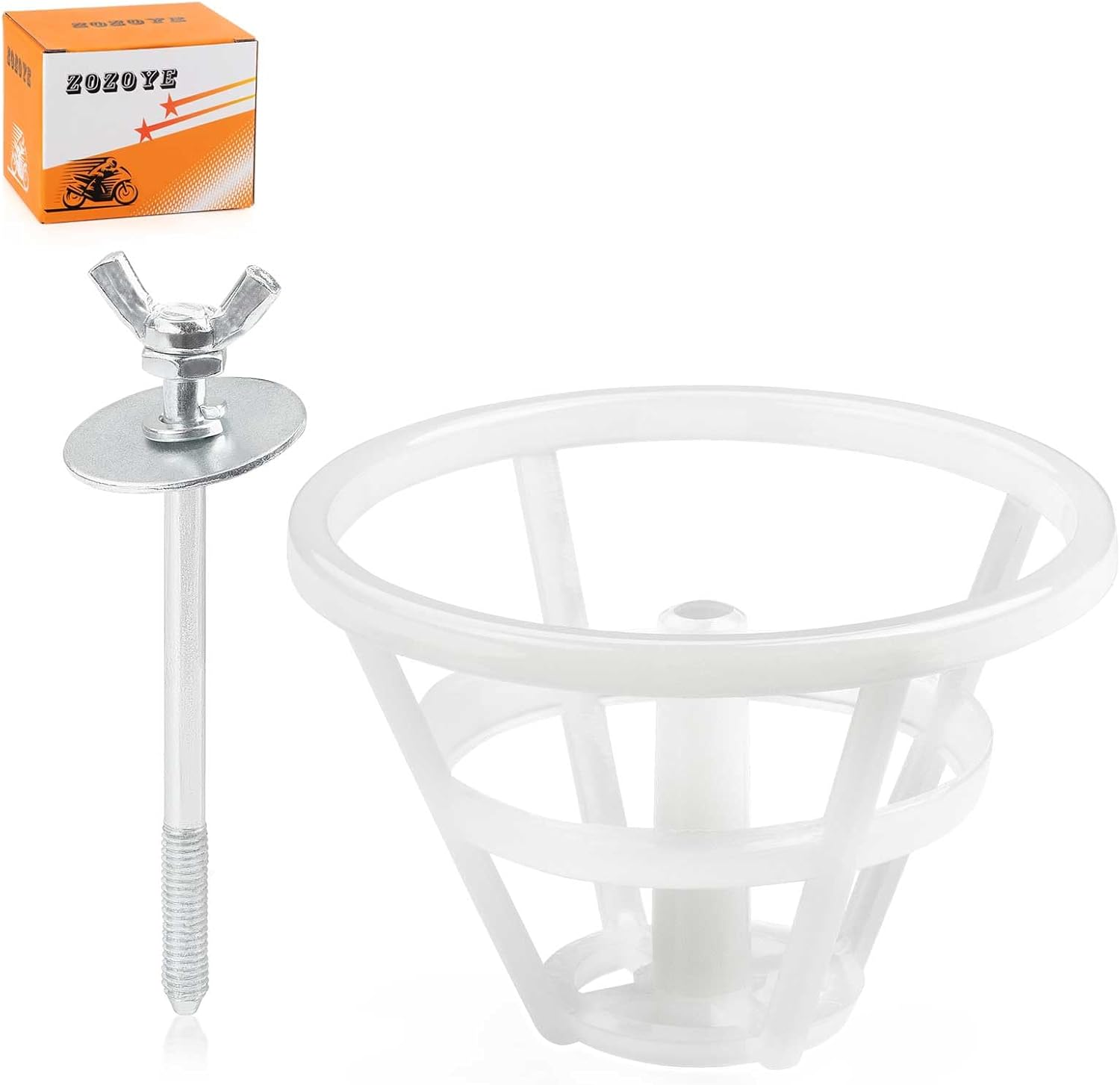 Air Filter Cage Holder + Bolt for KAWASAKI KX65 KX80 KX85 KX100 13091-1696 image number 4