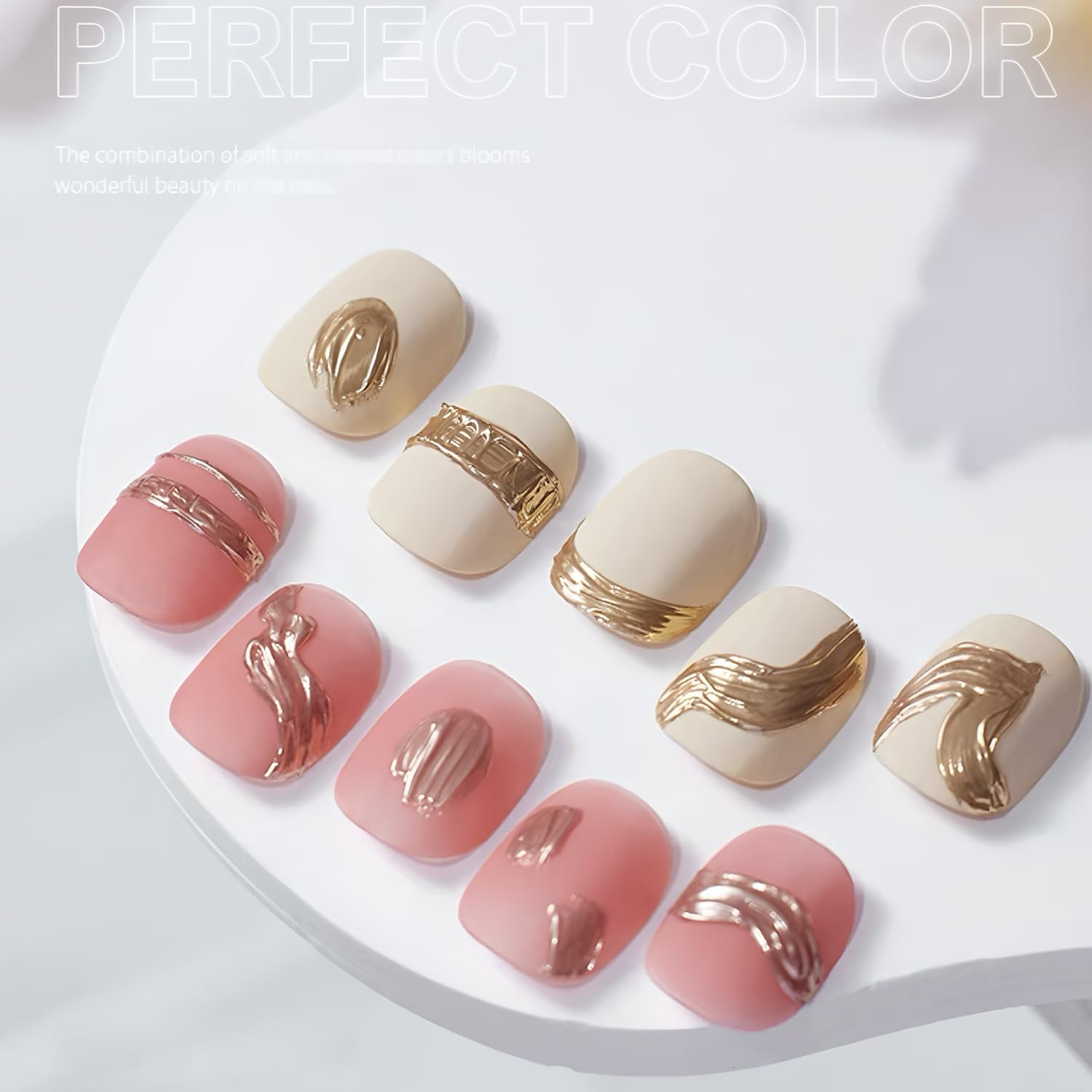 Vishine 2 Pcs 16Ml Matte Top Coat Gel for Gel Nail Polish, Powder-Resist Matte Finish for Detail Chrome Powder Painting Long-Lasting DIY Home Nail Salon image number 6