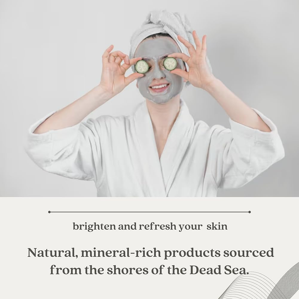 Hebhac Herbs Dead Sea Mud Clay Powder for Facial Mask - for Men Women 114 G Pack of 1 image number 3