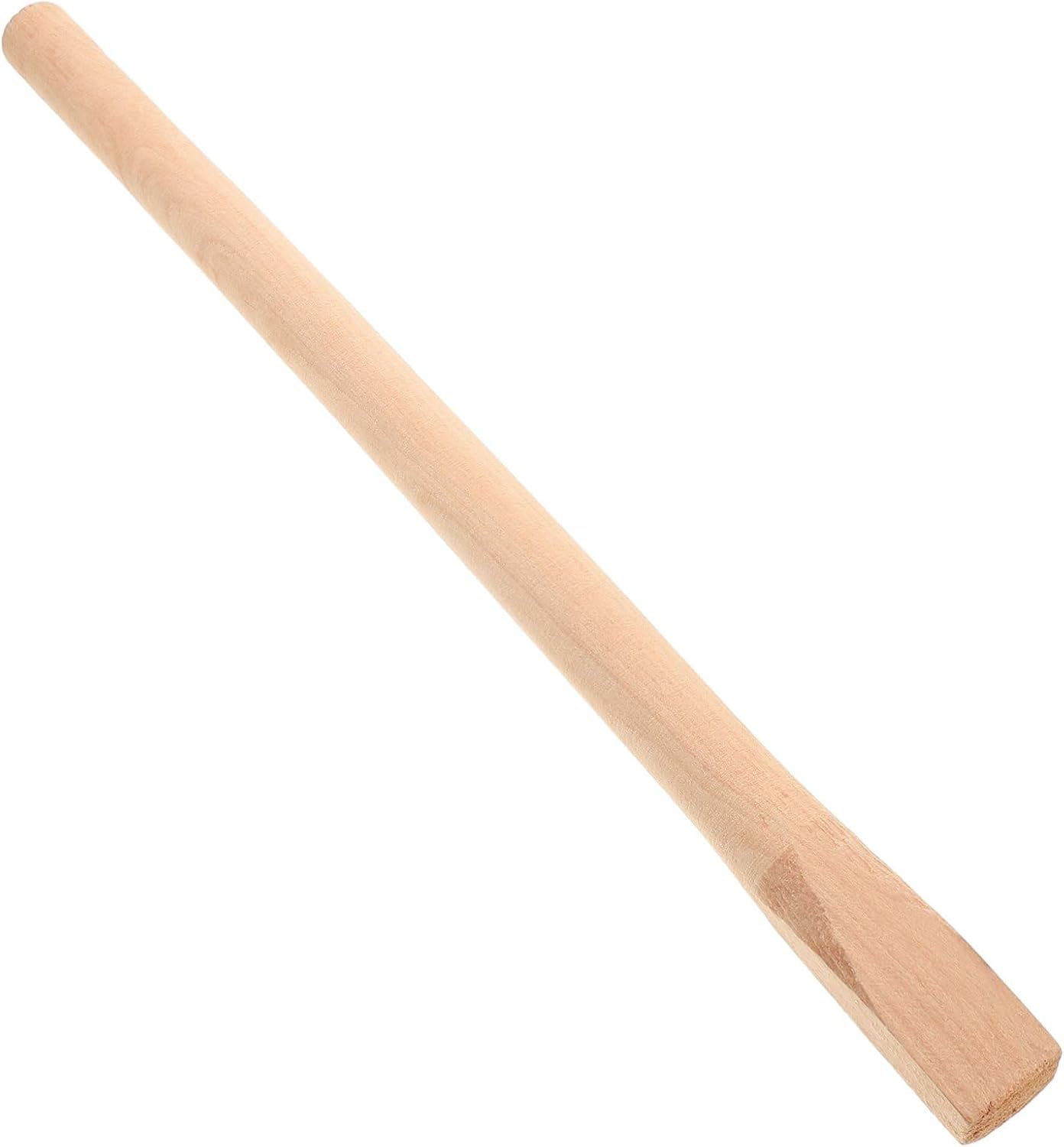 Kisangel Ergonomic Wooden Hoe Handle Long Replacement Tool Handle for Gardening Digging Weeding with Enhanced Grip and Extended Reach for Efficient Outdoor Use