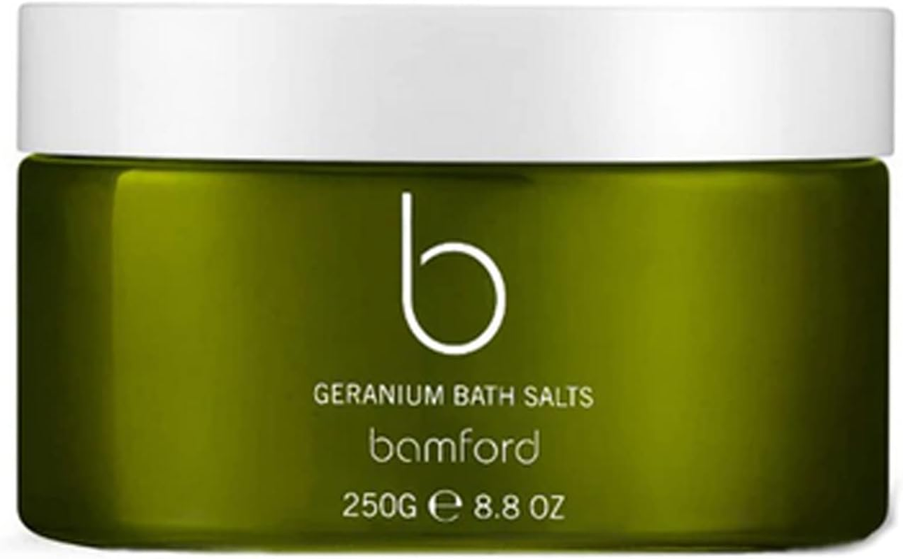 Bamford Geranium Bath Salt, Bath Salt, 8.8 Oz (250 G)