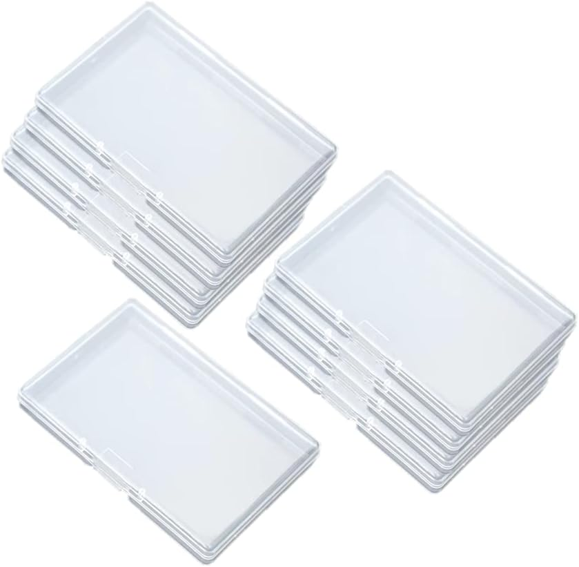 Business-Card-Holders, Transparent, 3.7 X 2.5 X 0.5IN(8 PCS), Compact image number 4