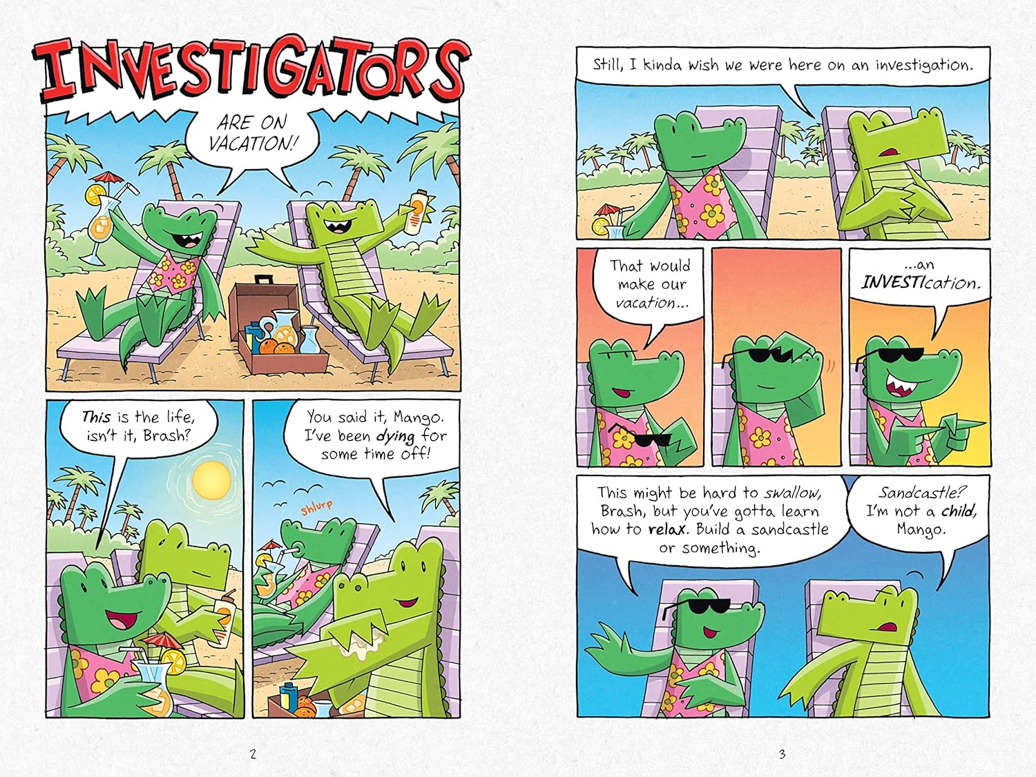 Investigators: Ants in Our P.A.N.T.S.: a Laugh-Out-Loud Comic Book Adventure! image number 6