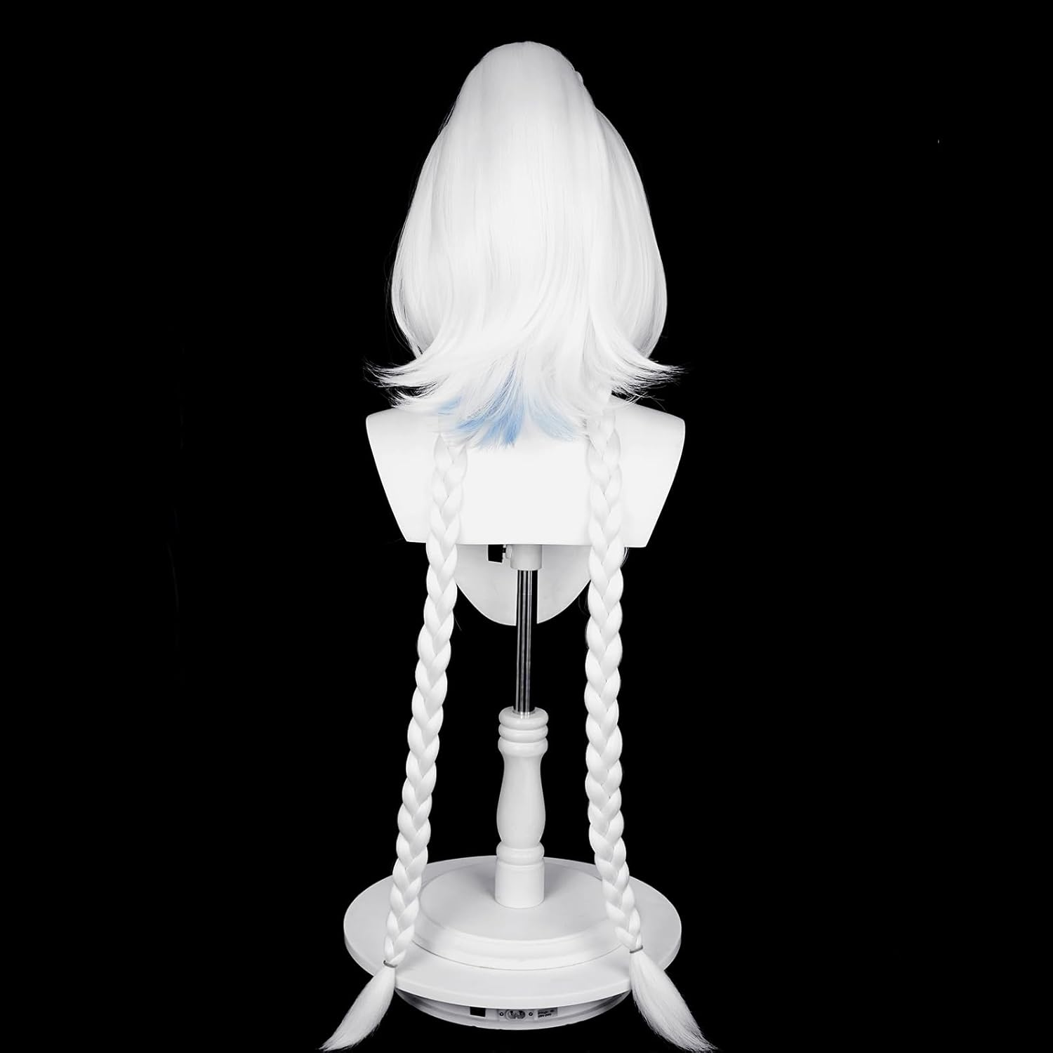 Anime Cosplay Wig Genshin Impact Wig with Two Wig Caps for Halloween, Party & Etc (Mualani Cosplay) - Eula image number 7