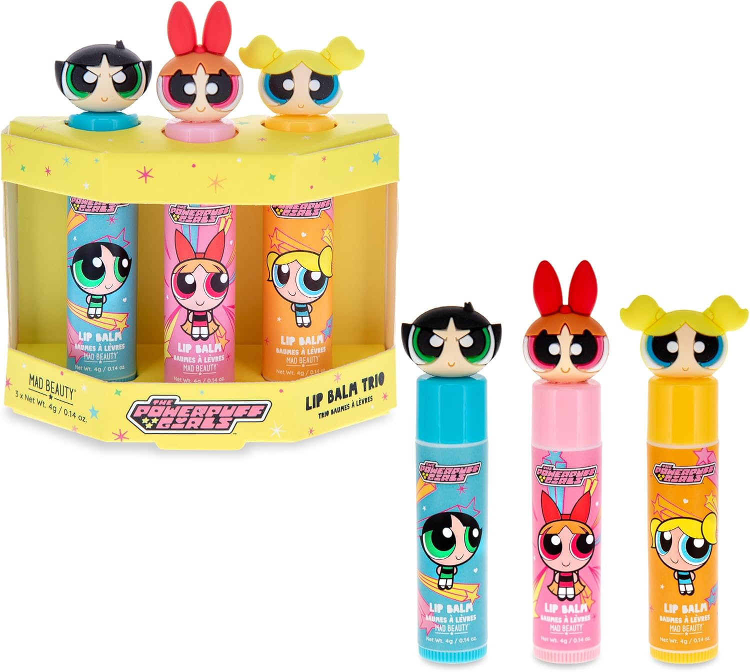 Powerpuff Girls Super Cute - Lip Balm Trio image number 3