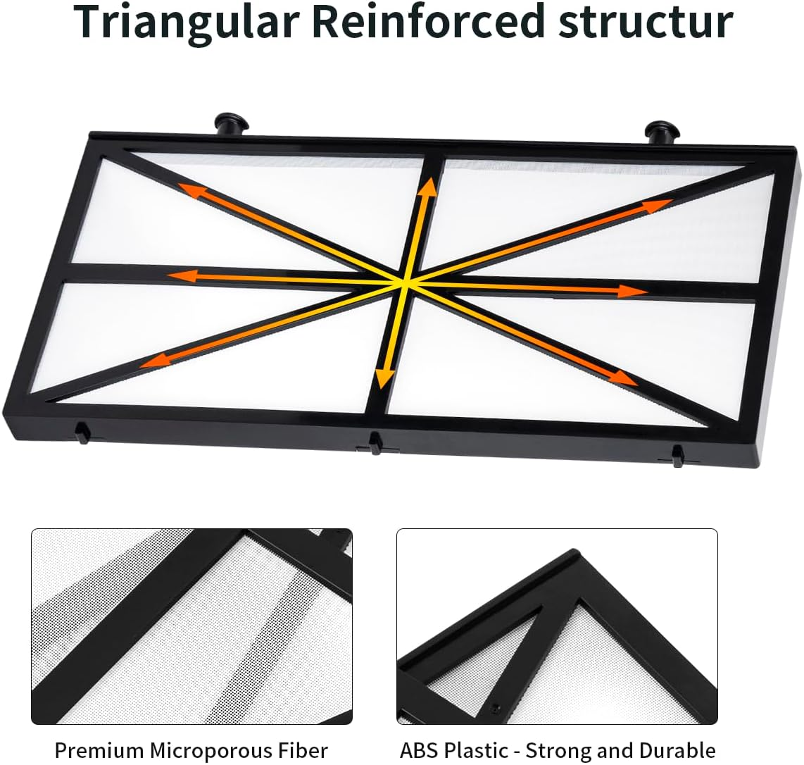 Wuyan 4 Pack Ultra-Fine Cartridge Filter Compatible with Dolphin DX6, Wave 75, Edge, Quest,Dx5+S Pool Cleaner Filter,Part 9991408-R4 image number 3