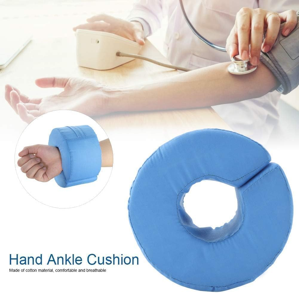 2 PCS Foot Elevation Pillows, Blue Hand Ankle Foam Cushion Leg Hand Lifting Pillow Stabilizer with Ankle Heel Elevator Wedges Foot Support Pillow image number 2