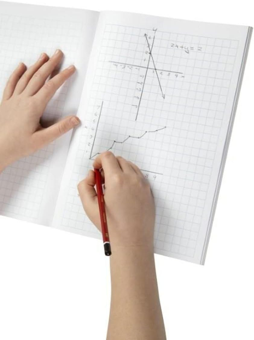 Spirax 138 A4 Graph Book A4 10Mm 96Page