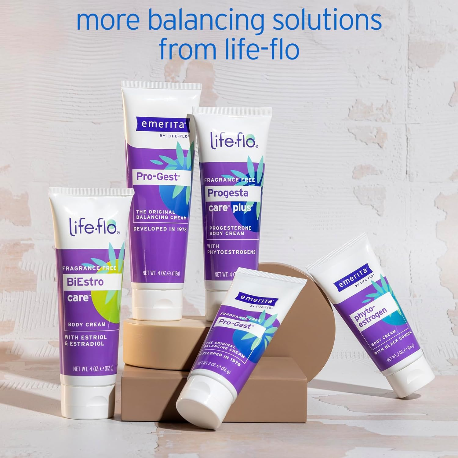 Emerita Pro-Gest Balancing Cream with Vitamin D3 | USP Progesterone Cream from Wild Yam for Optimal Balance at Midlife | 4 Ounces image number 2