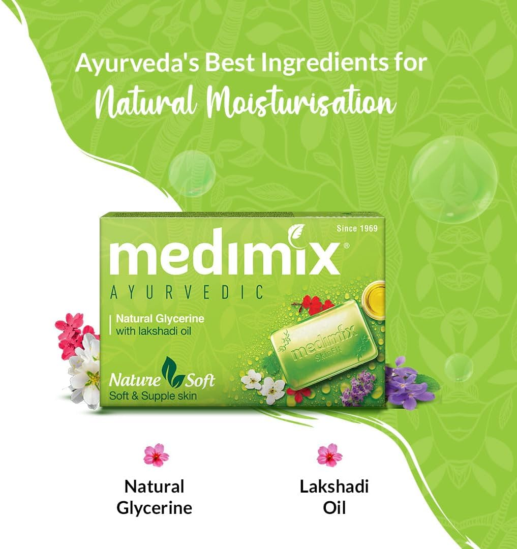 Medimix Ayurvedic Glycerine Soap, 3X125G image number 5