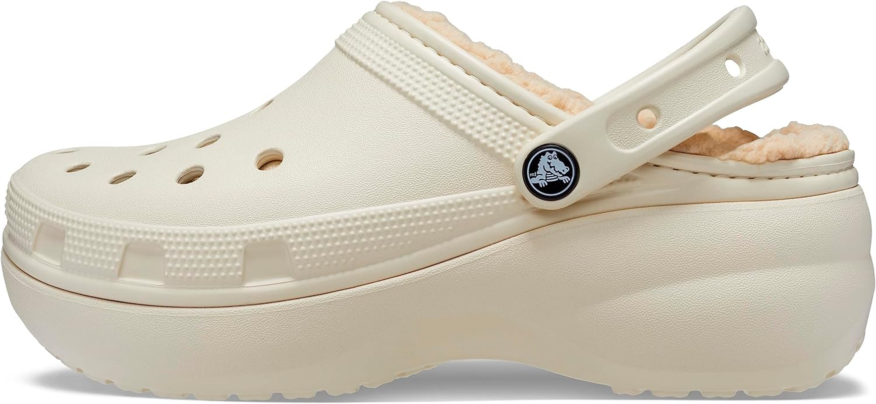 Crocs Women'S Classic Platform Lined Clog image number 7