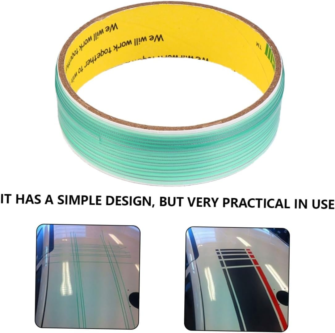 3Pcs Car Cutting Film Line Tool Traceless Tape for Professional Vehicle Decoration and Change and Flexible Design for and Contours image number 3