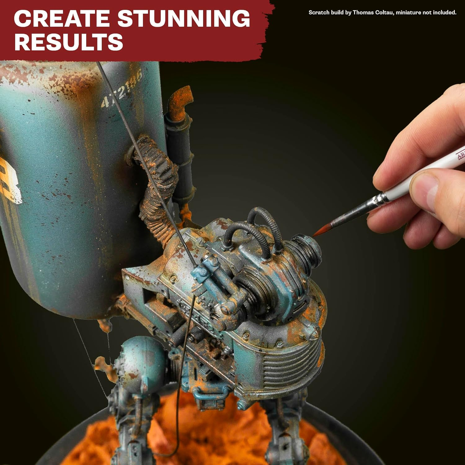 The Army Painter Warpaints Fanatic Effects Acrylic Paint, Matt Varnish, 18 Ml