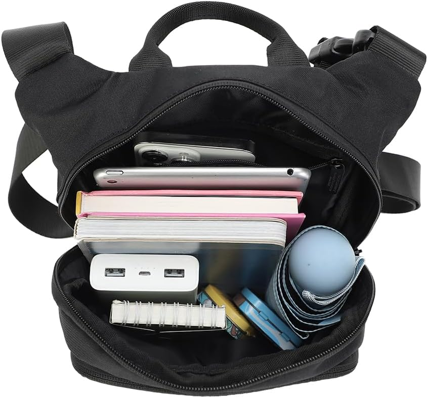 SKECHERS Men Casual Crossbody Messenger Bag, Waterproof Small Shoulder Satchel Bag for Travel Work, Lightweight Daypack Travel Passport Handbags Wallet Case for Cell Phone image number 2