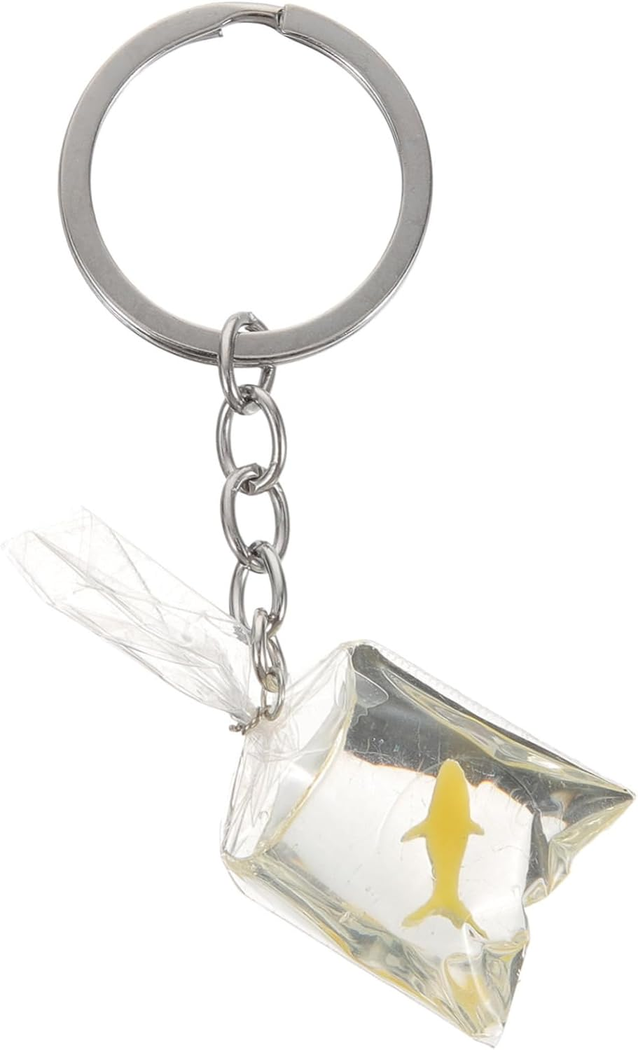 BESTYASH Funny Goldfish Keychain for Girls Backpack Keyring Charm Fish Decor Phone Keychain Bag Pendant