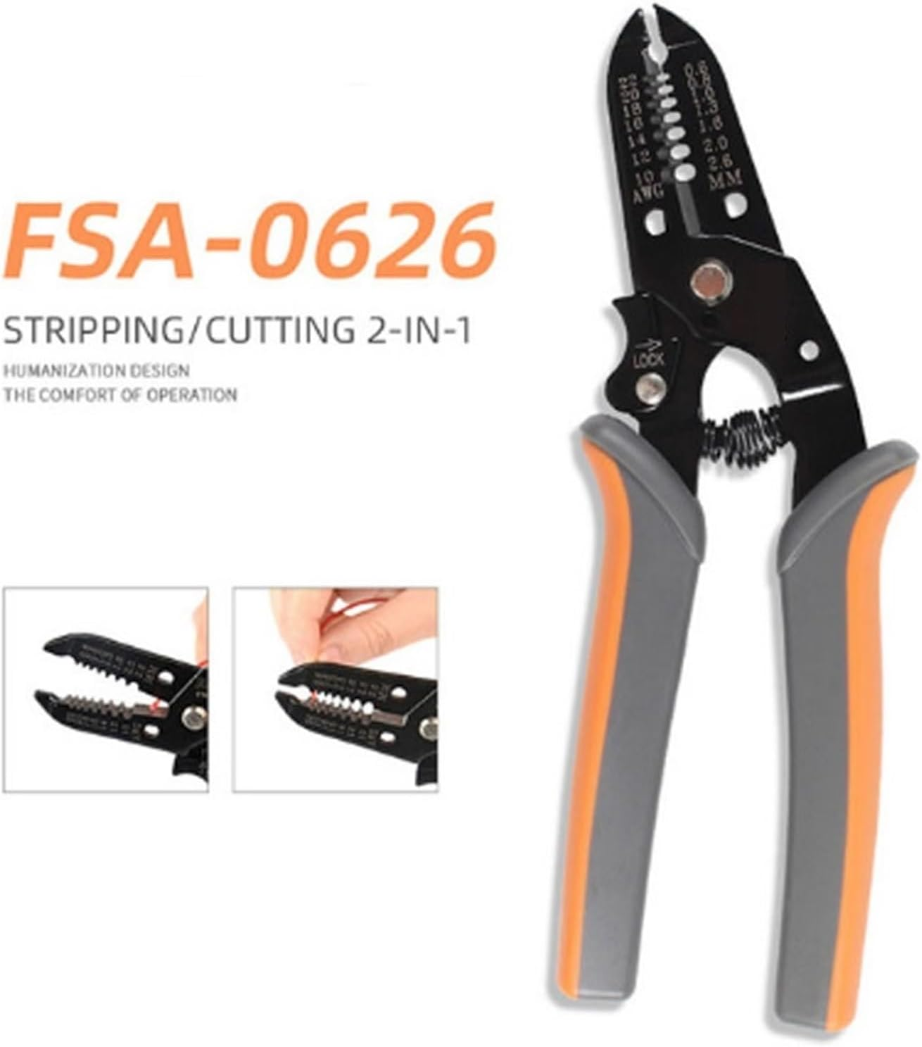 Zqnaznfderatchet Crimping Tool, Crimping Tool Crimper Plier Mini Micro Open Barrel Crimping Tools image number 4