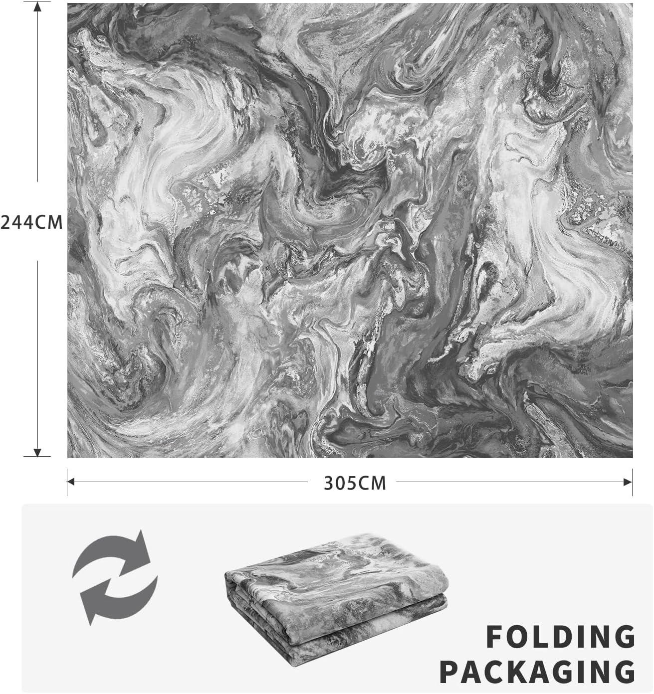 8X10 Area Rugs for Living Room, Modern Abstract Rug for Bedroom, Contemporary Machine Washable Rug image number 2