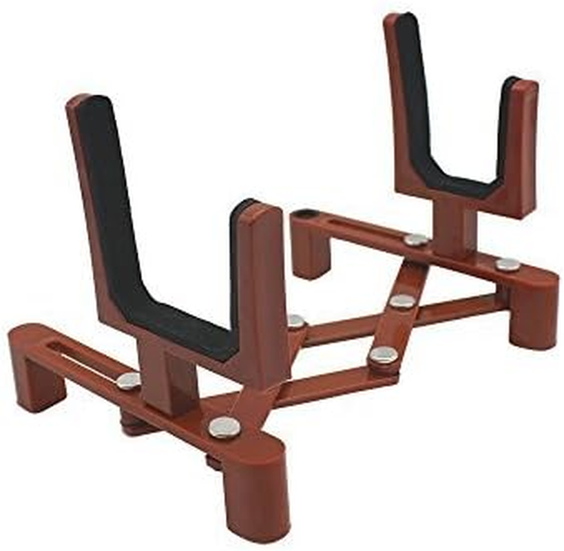 Musical Instrument Stand with Bow Holder for Violin Stand, Portable, Adjustable and Foldable image number 1