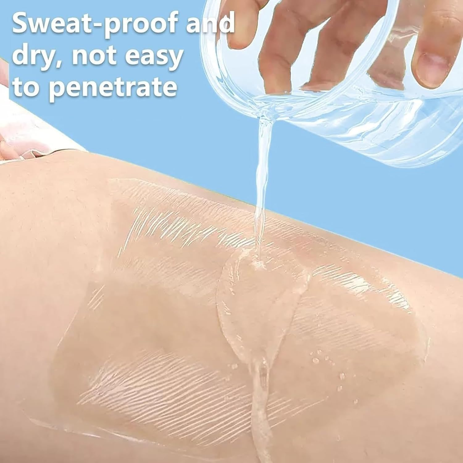 Thigh Rubbing Prevention Women - Transparent Waterproof anti Chafing Thigh Patches | Health & Household Supplies for Runners Sports image number 4