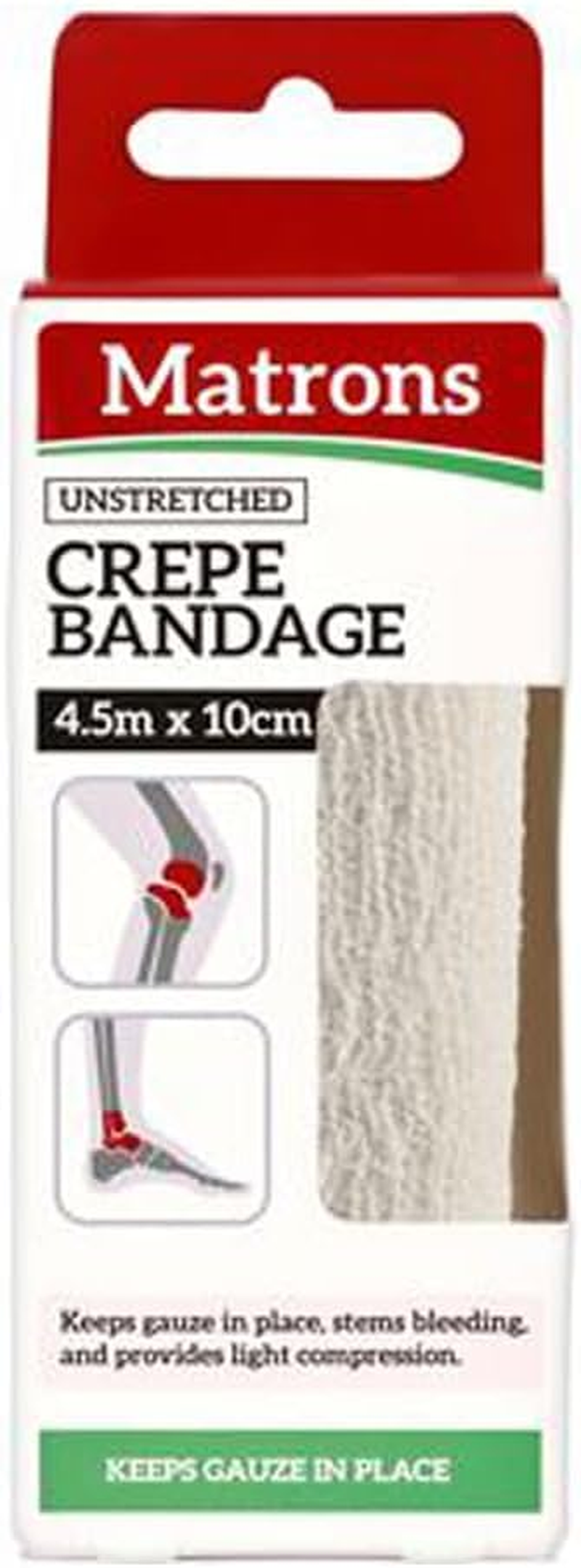 Crepe Elastic Bandage, 4.57 Meter Length X 10 Cm Width image number 1