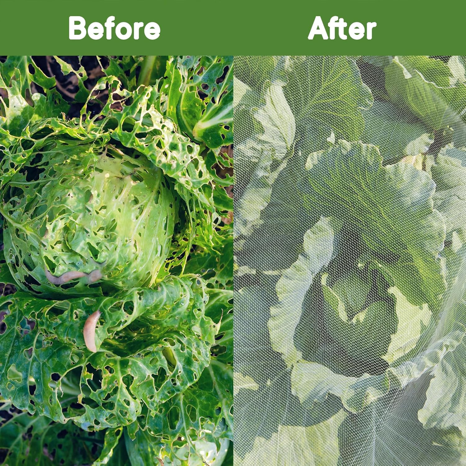 Fasmov 8.2 X 16.4 Feet Bug Insect Barrier Bird Net Barrier Hunting Blind Garden Netting Planter Mesh for Protect Plants Flowers Fruits Trees