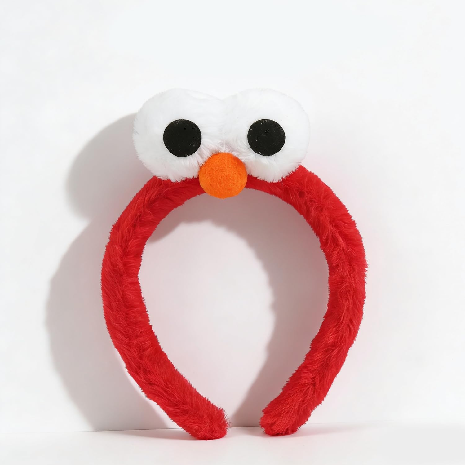 Meleager Women'S Carnival Headband, Monster Plush Headband, Red Funny Hair Accessories, Large Eyes Hair Accessories, for Carnival, Theme Party, Cosplay image number 1