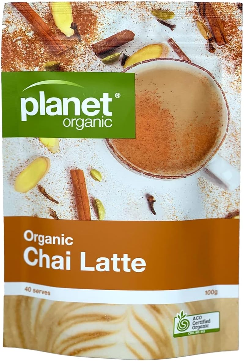 Planet Organic Organic Chai Latte, 100G image number 3