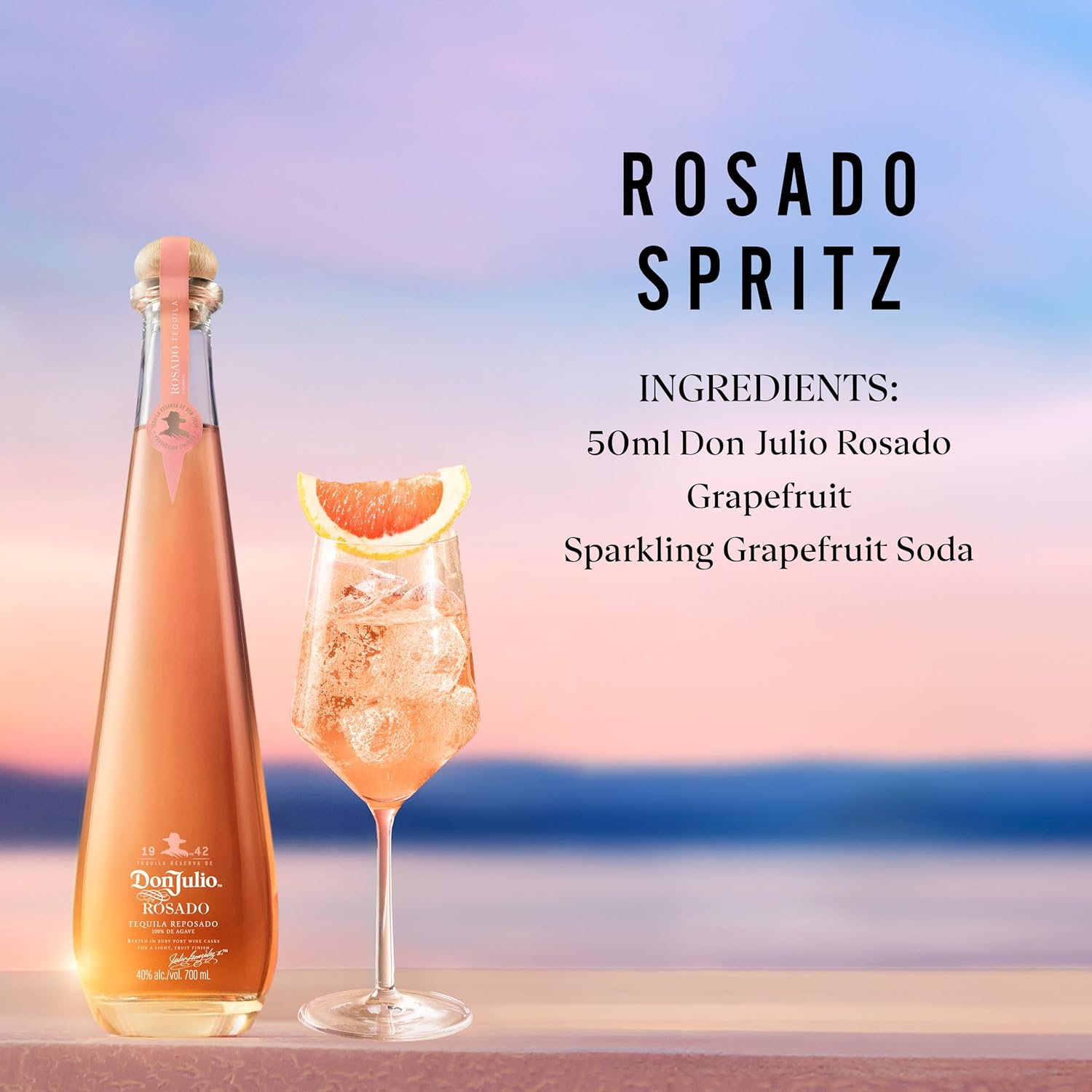 Don Julio Rosado Tequila 750 Ml image number 3