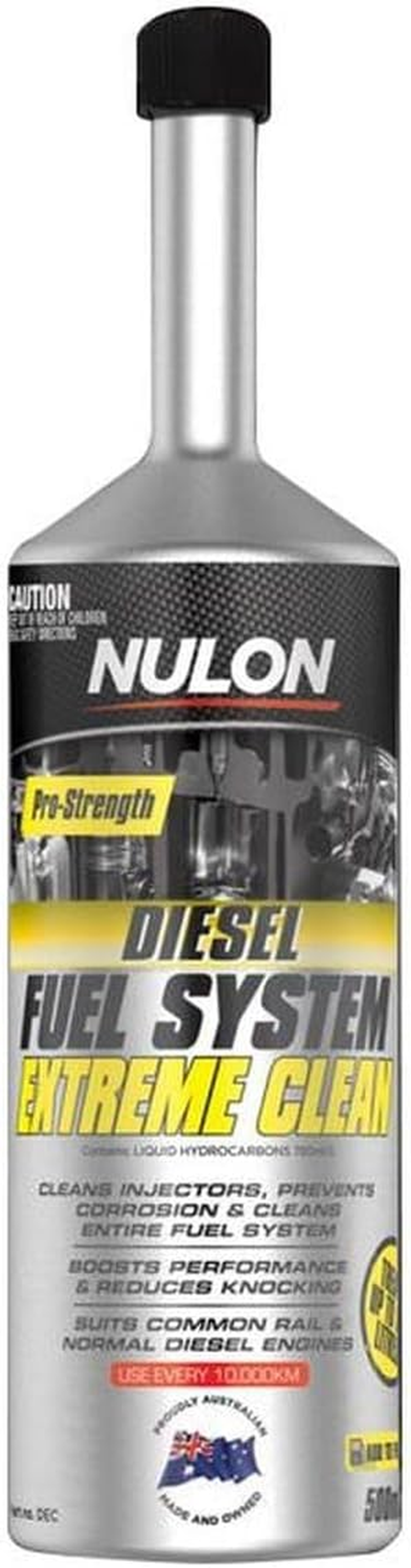 Nulon Pro-Strength Diesel Fuel System Extreme Clean 500 Ml